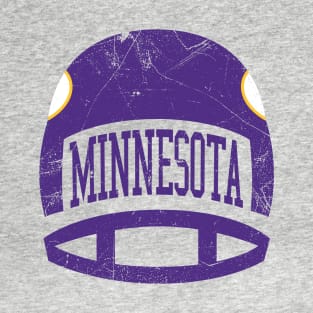 Minnesota Retro Helmet - White T-Shirt